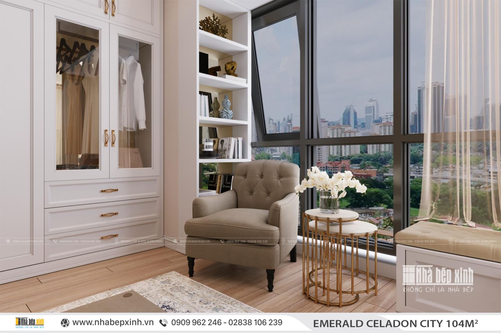 Tổng hợp các mẫu thiết kế nội thất Chung cư Emerald Celadon City